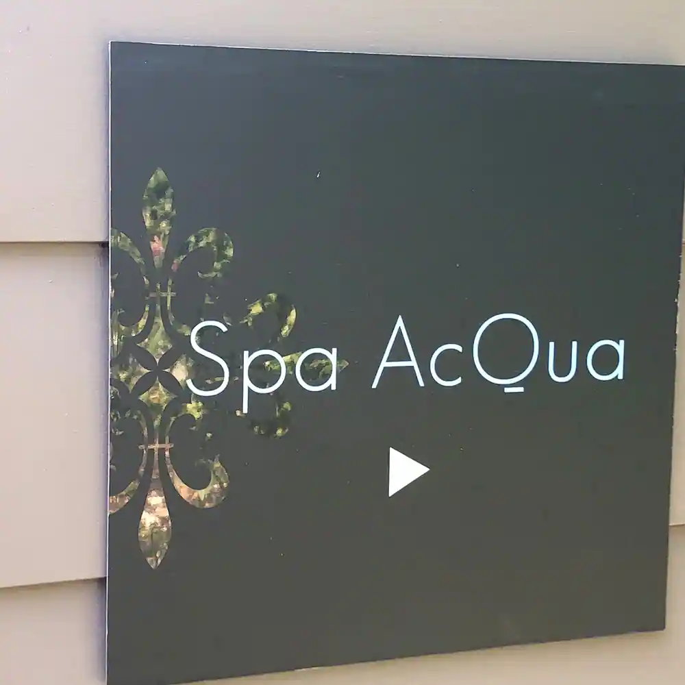 Spa Sign