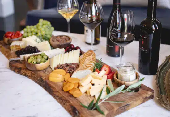 Hope & Grace cheese board