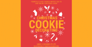 Yountville Kids Church Christmas Cookie Decorating Event @ Yountville Community Church