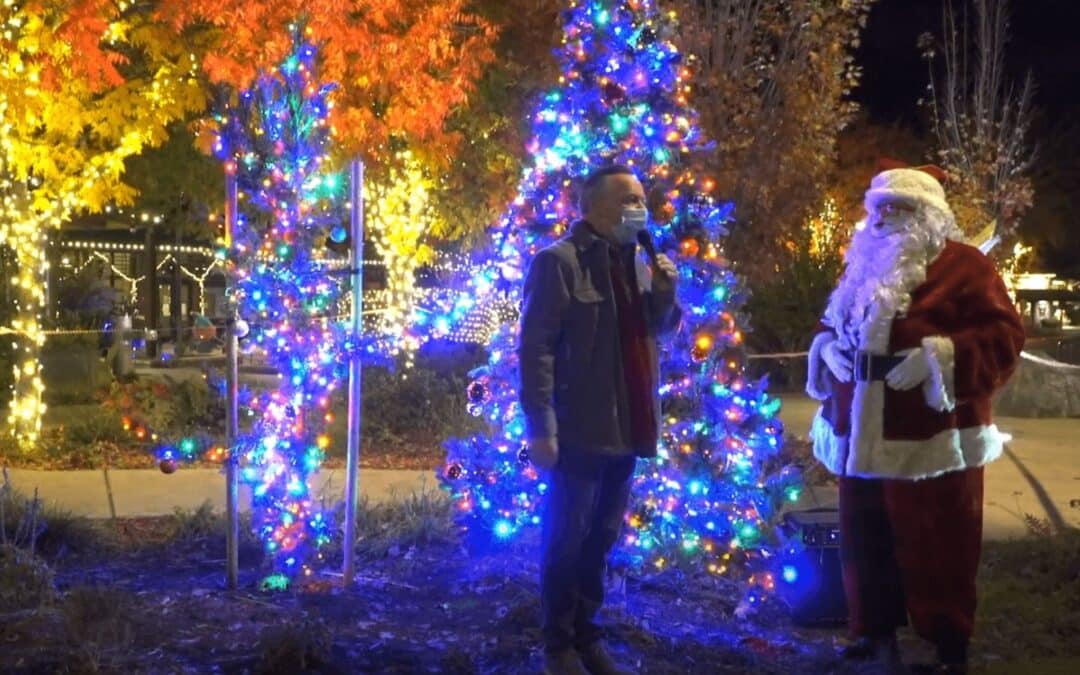 Enjoy The Yountville Holiday Lights Right From Your Home