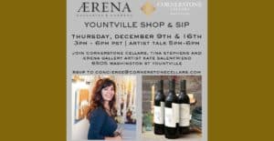 Shop & Sip with Cornerstone Cellars & TINA Stephens @ Cornerstone Cellars