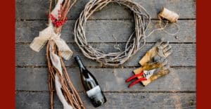 Grapevine Wreathmaking Class - In Person @ Hill Family Estate