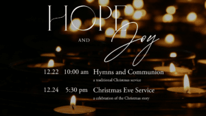 Christmas Eve at Yountville Community Church @ Yountville Community Church