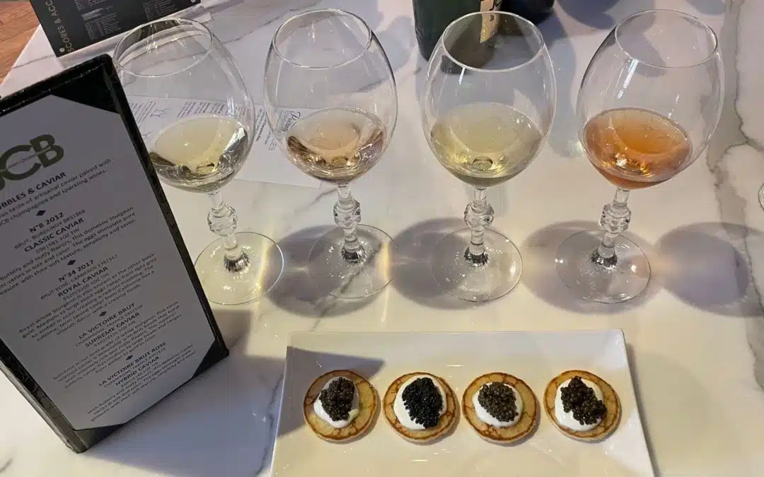 Bubbles and Caviar at JCB Tasting Salon