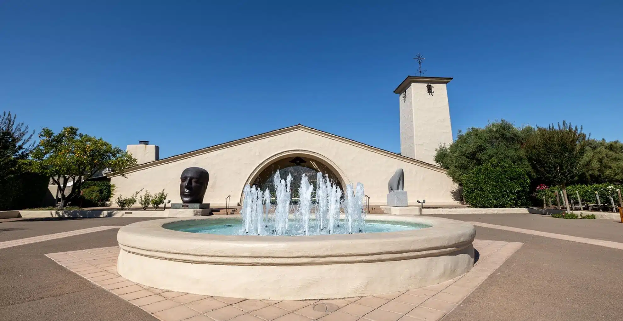 Mondavi Feature Front of Robert Mondavi Winery