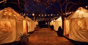The Yurts at Charter Oak @ The Charter Oak
