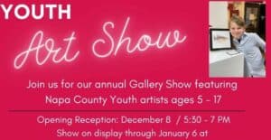 Napa County Youth Art Show Exhibit @ Gallery at the Community Center