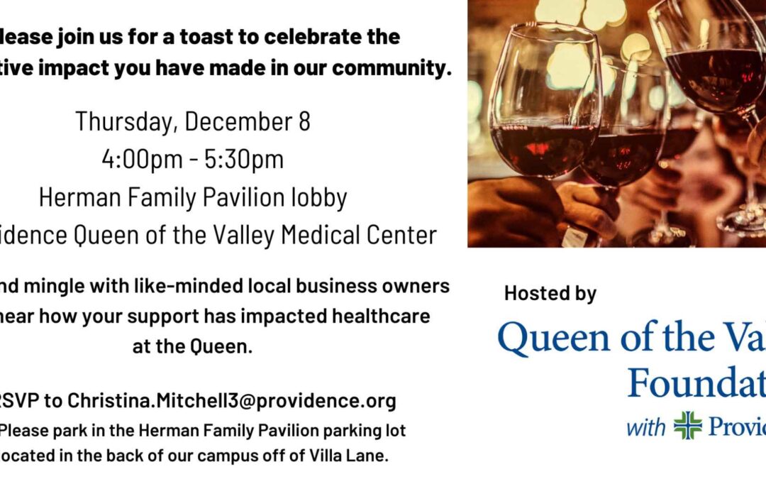 Queen of the Valley Foundation with Providence Holiday Mixer