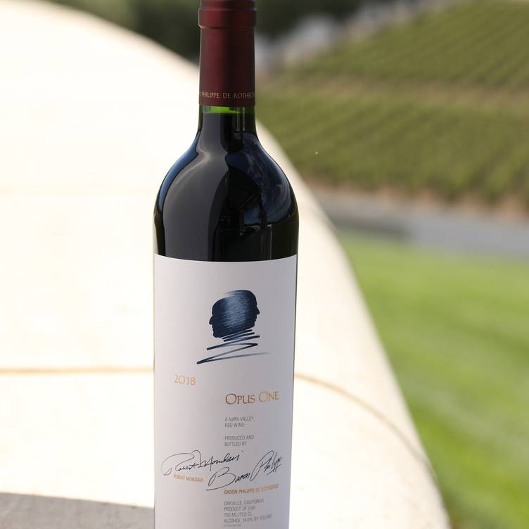 Opus One Wine Bottle