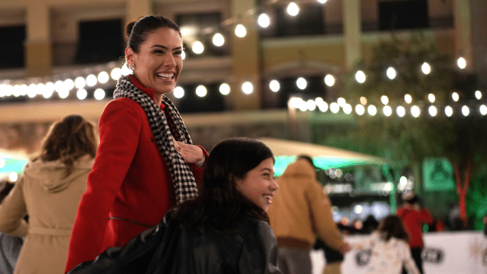 Meritage Resort Ice skating event