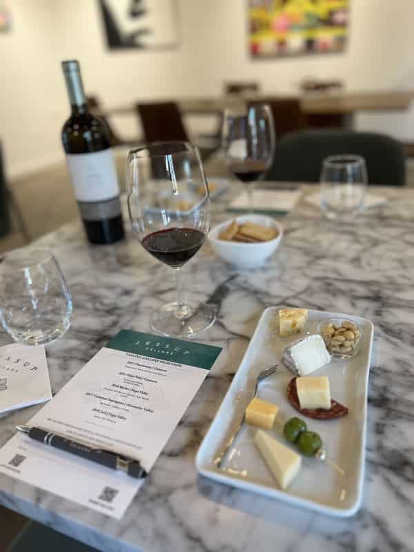 Jessup Cellars Yountville Tasting Experience Yountville