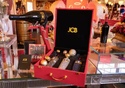 holiday decor at JCB