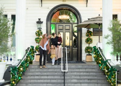 christmas decor at silverado resort