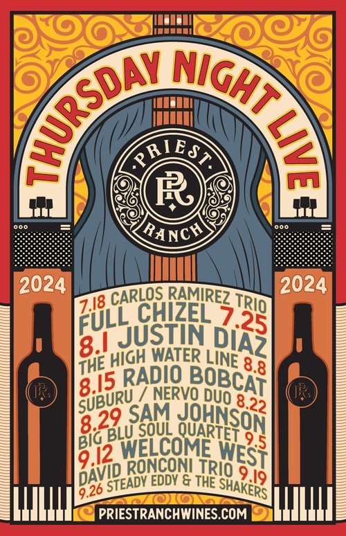 07-24 August events in napa valley Thursday Night Live people cheersing and enjoying beer