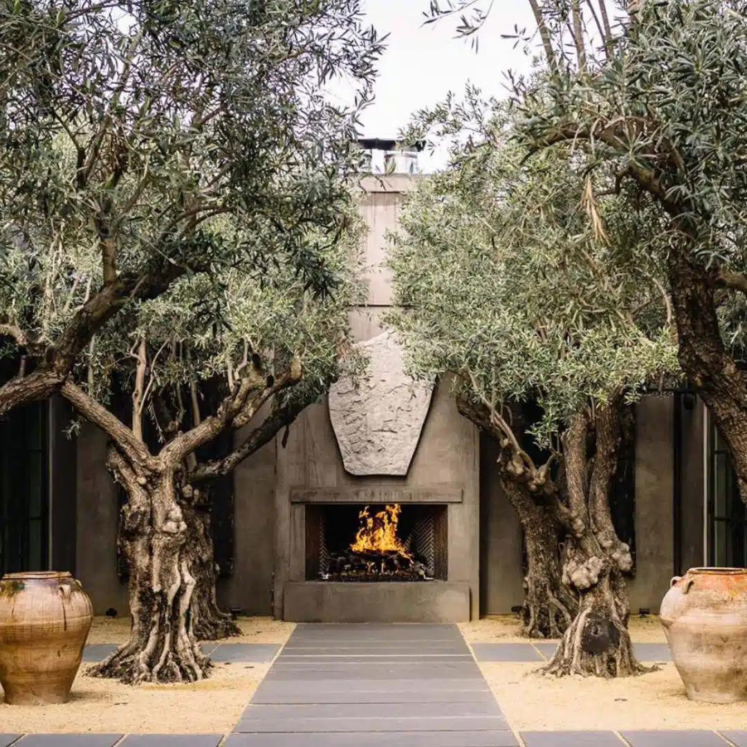 outside of a restaurant in yountville