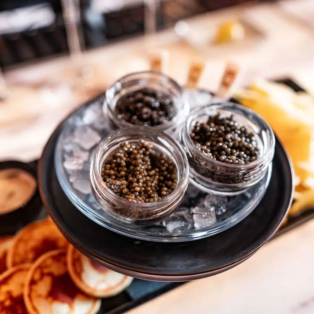 caviar flight