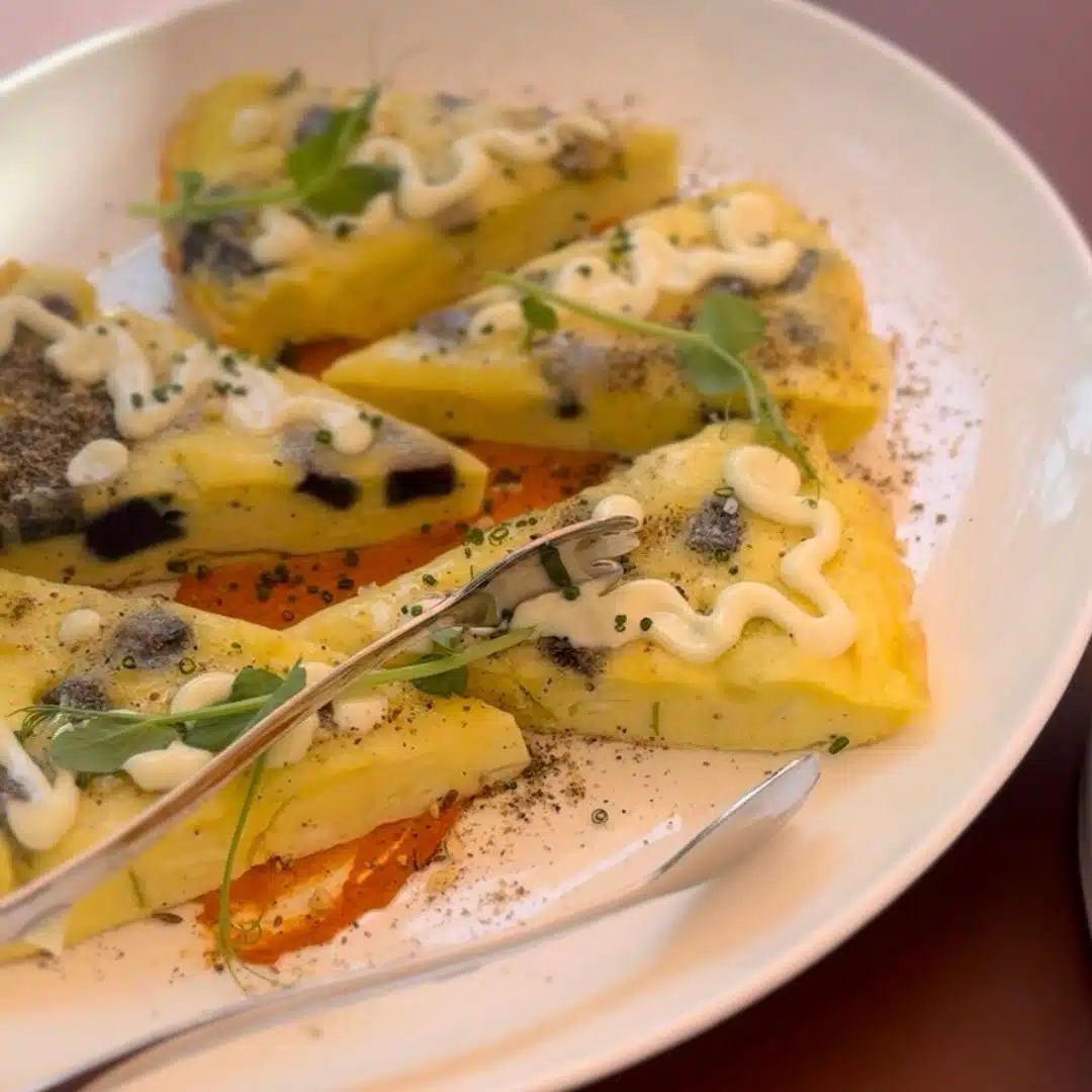 Chandon food on a plate