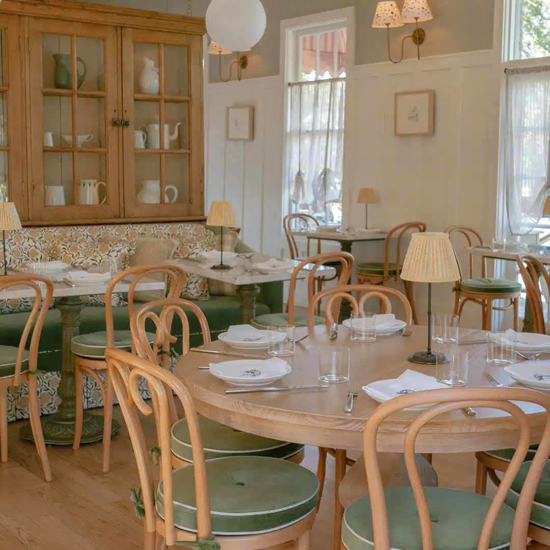 dining room view at Clementine
