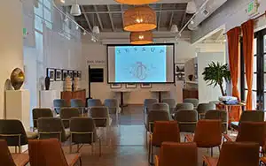 corporate and private meeting room at Jessup Cellars